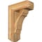 Ekena Millwork Olympic Craftsman Rough Sawn Bracket w/ Offset Brace, Western Red Cedar, 8"W x 22"D x 30"H BKT0806X22X30OLY04RWR - alternate 1